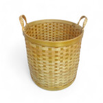 Hand Woven Bamboo Hamper Large
