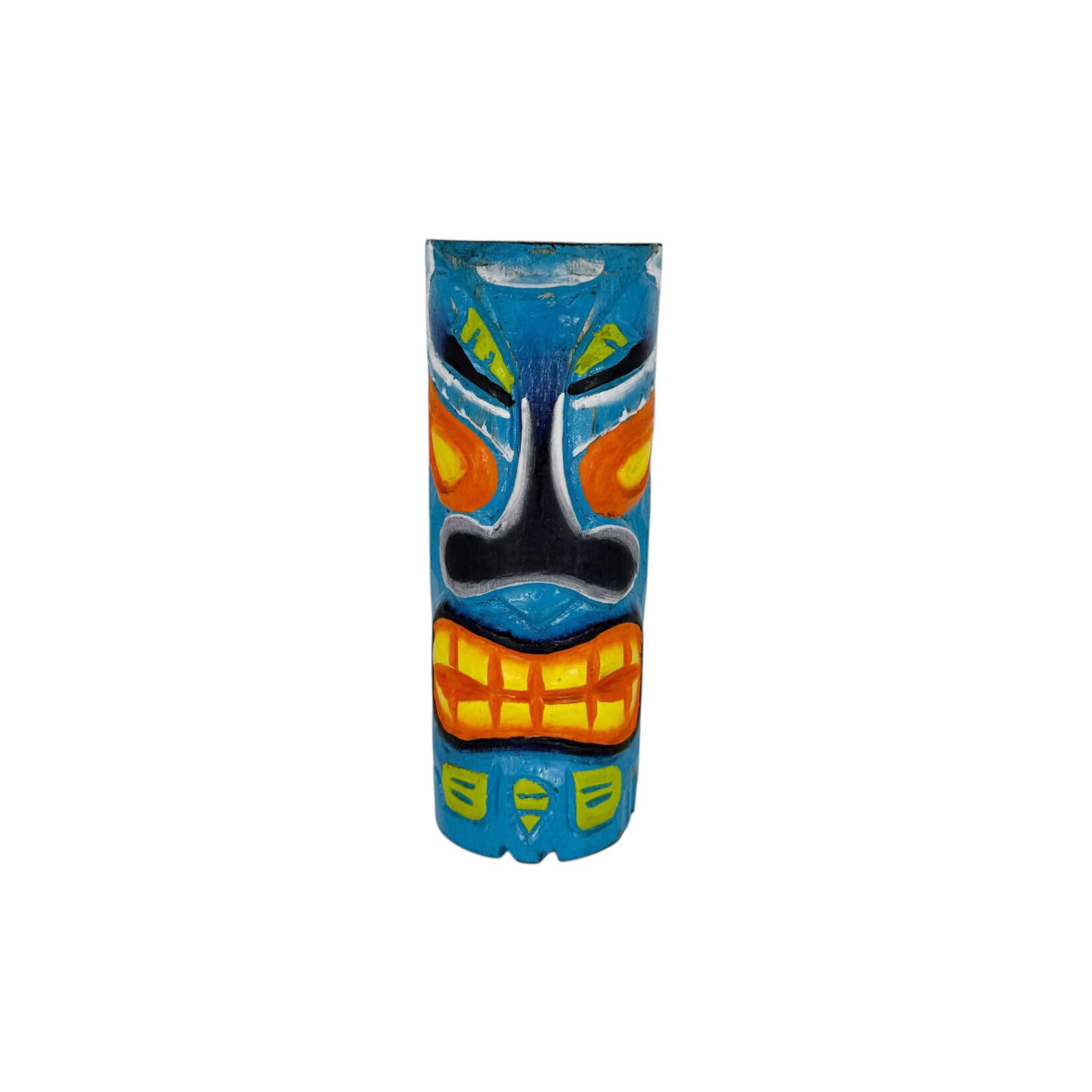Hand Carved Painted 15cm Tiki #1