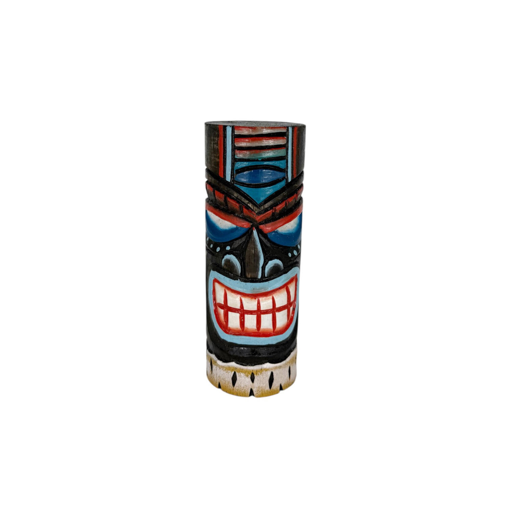 Hand Carved Painted 15cm Tiki #5