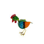 Hand Made Painted Iron Little Chicken