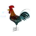 Hand Made Painted Iron Kauai Rooster