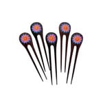 5 Pack Bunga Double Hair Stick Sun