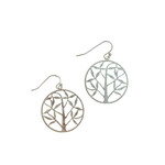 Scratched Earrings Silver X30S