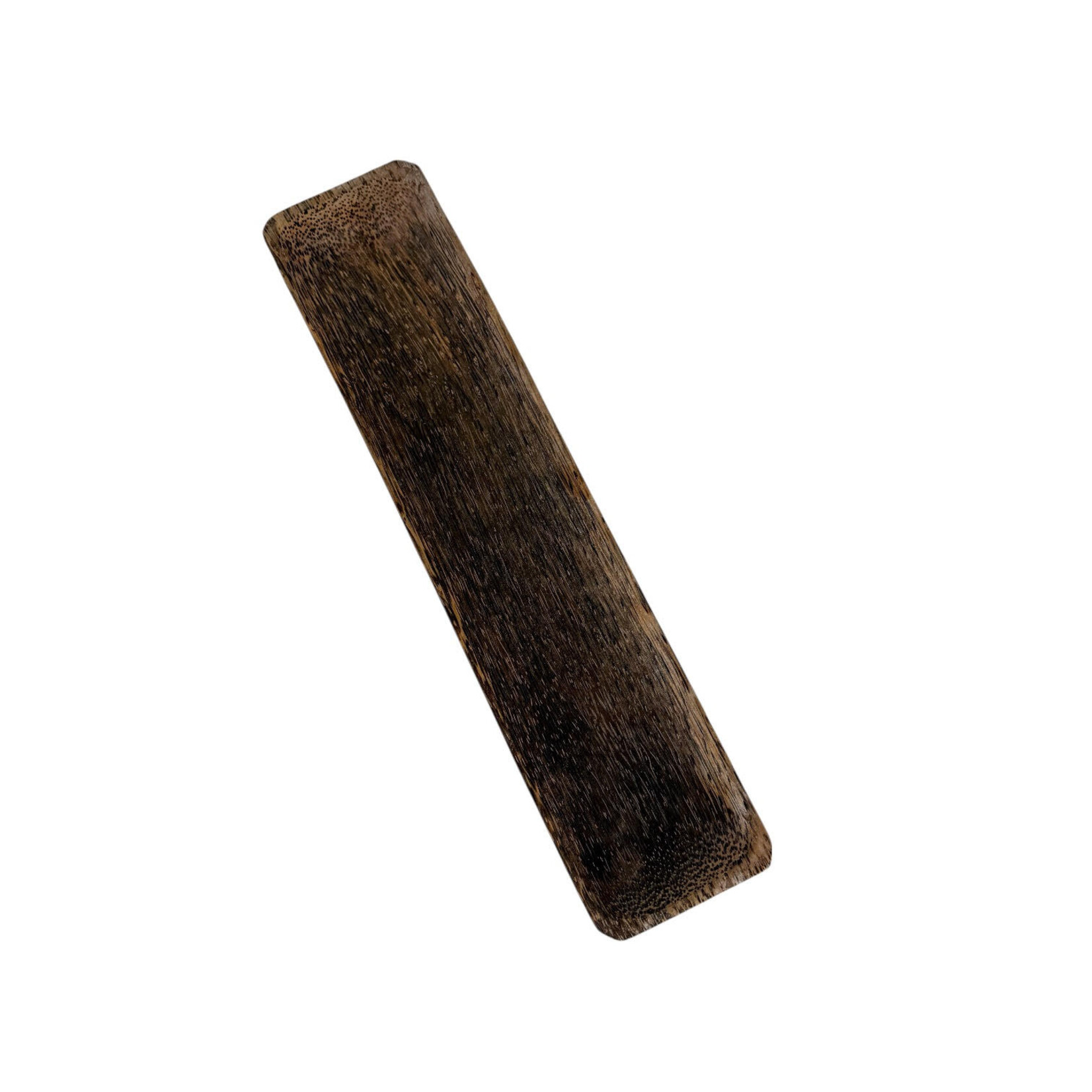 Hand Carved Palm Wood Dish Rectangle Sushi Tray 40cm x 9cm