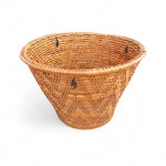 Hand Woven Ata Basket #133 Medium Basket Pot with Design