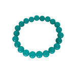 Amazonite Chalcedony Gemstone Stretch Bracelet 8mm