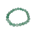 Myanmar Jade Gemstone Stretch Bracelet 8mm
