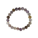 Astrist Amethyst Gemstone Stretch Bracelet 8mm