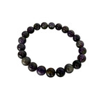 Ghost Amethyst Gemstone Stretch Bracelet 8mm