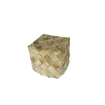 Woven Lauhala Square Box  Extra Small