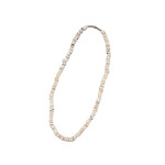 18"  6 - 7mm Tiger Puka Shell Necklace
