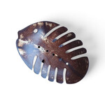 Hand Carved Cocoshell Soap Dish Fish