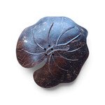 Hand Carved Cocoshell Soap Dish Anthurim