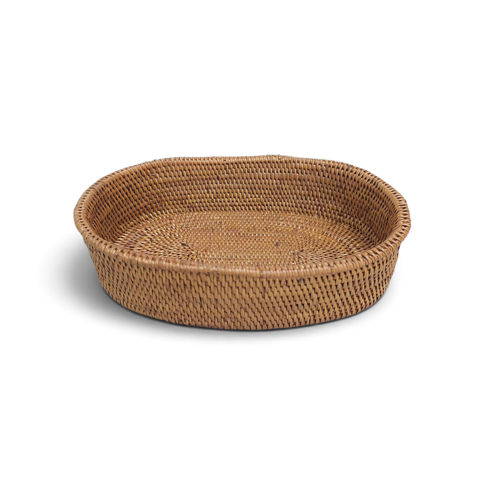 Hand Woven Ata Basket #148 Oval Basket