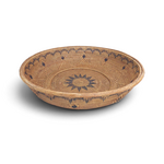 Hand Woven Ata Basket #149 Large Patterned Round Bowl