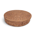 Hand Woven Ata Basket #150 Large Round Box with Lid