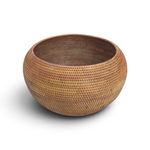 Hand Woven Ata Basket #169 Large Round Open Top Bowl