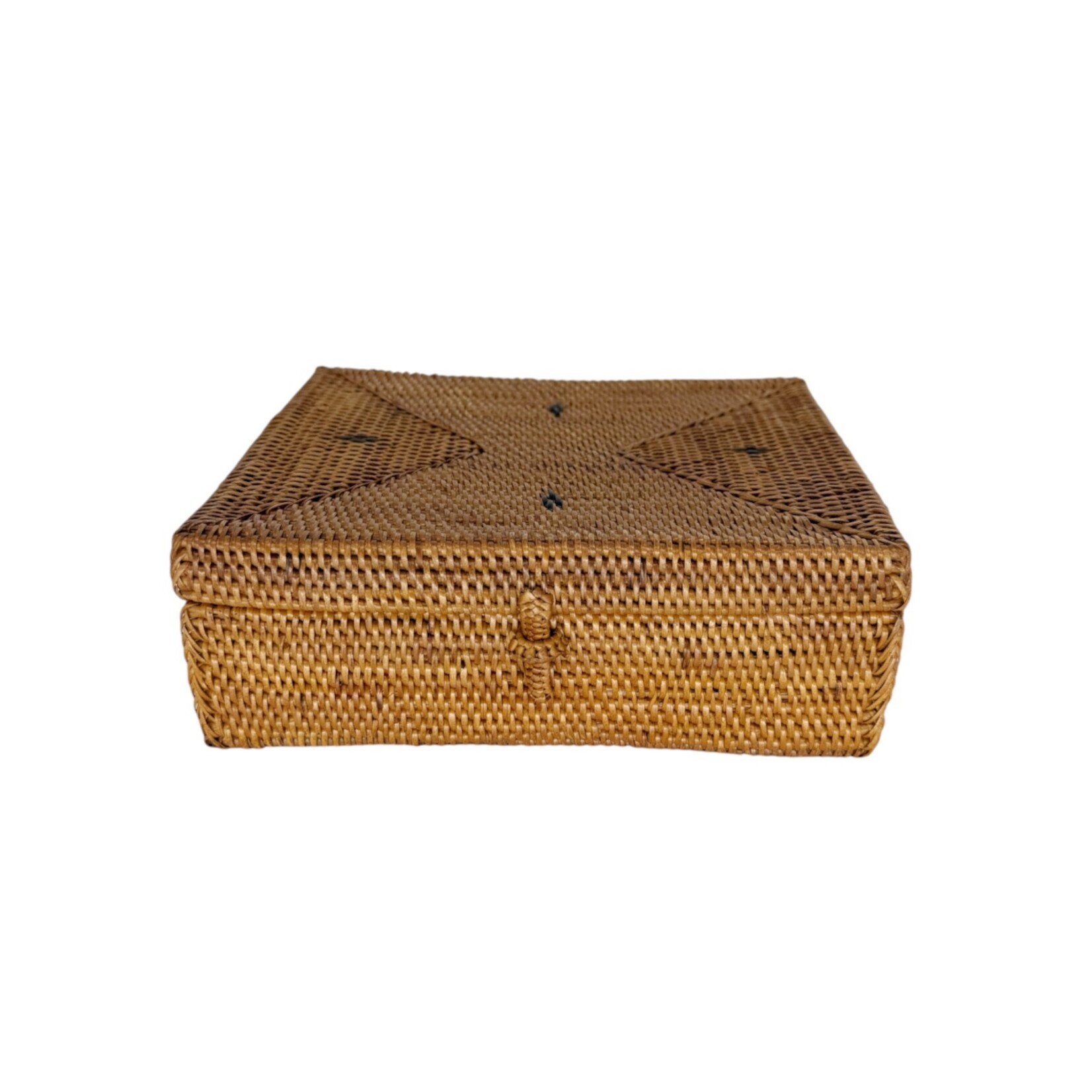 Hand Woven Ata Basket #69 Wide Rectangle