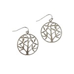 Scratched Earrings Silver X30S