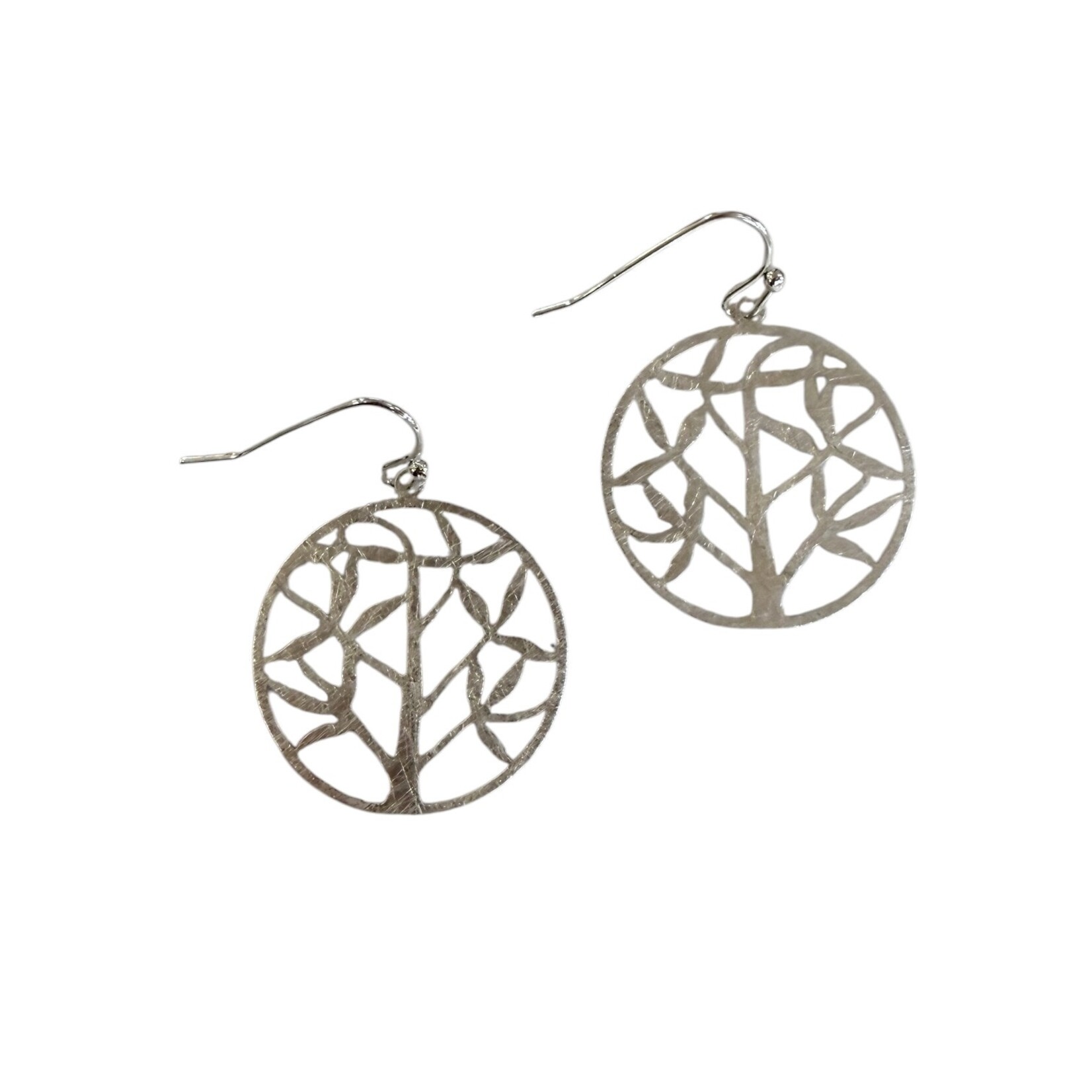 Scratched Earrings Silver X30S