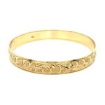 Kai Makani 14K Yellow Gold 10mm Barrel Medium Kai Makani Bangle Bracelet