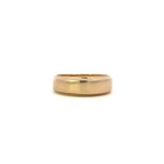 14K Yellow Gold Dome Ring size 6.25