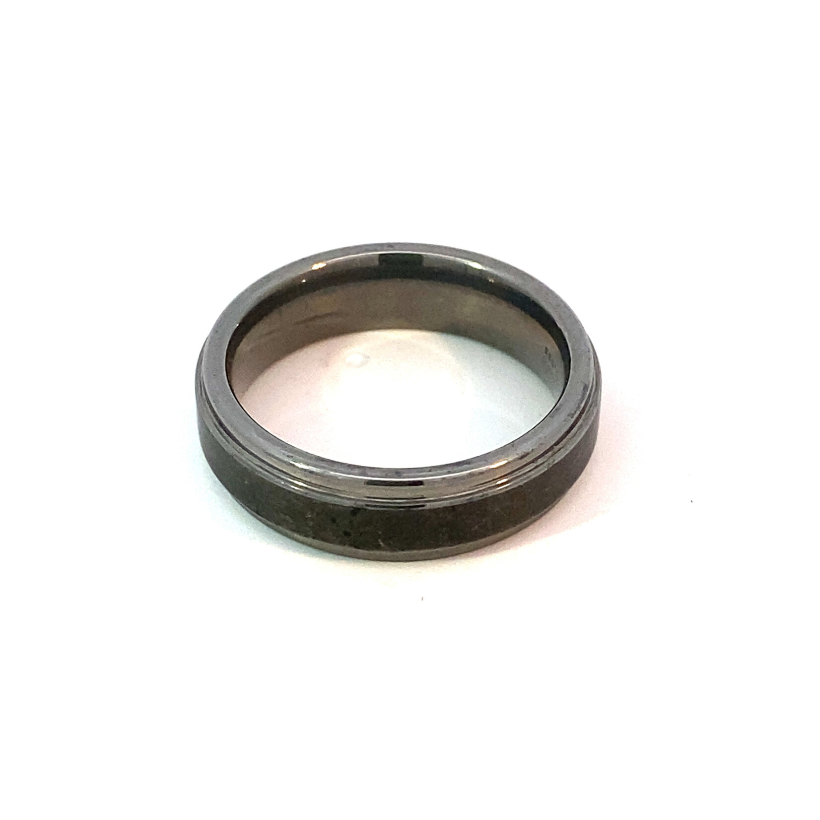Tungsten 6mm Flat-Edge ring size 8
