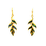 18K Vermeil Pualani Heleconia earrings