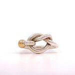 Sterling Silver Tiffany & Company Knot Ring sz5.25