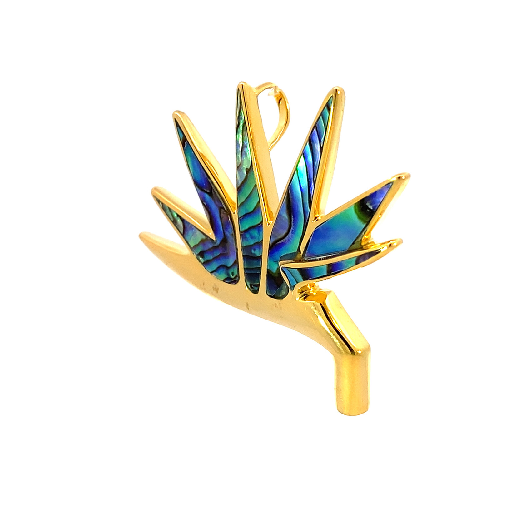 18K Vermeil Pualani Bird of Paradise Pendant