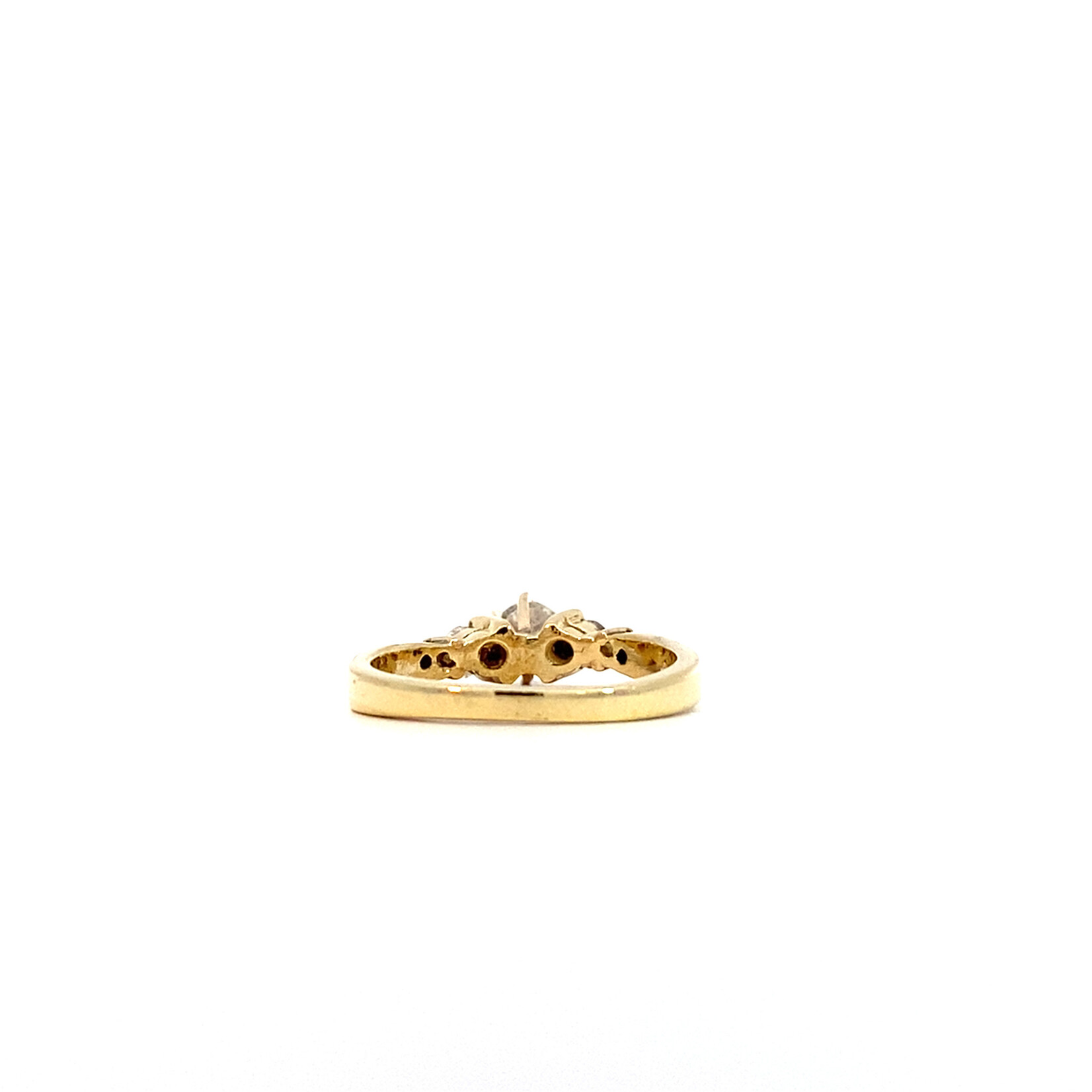 14K Yellow Gold Diamond Ring sz4.5 D.36ctw