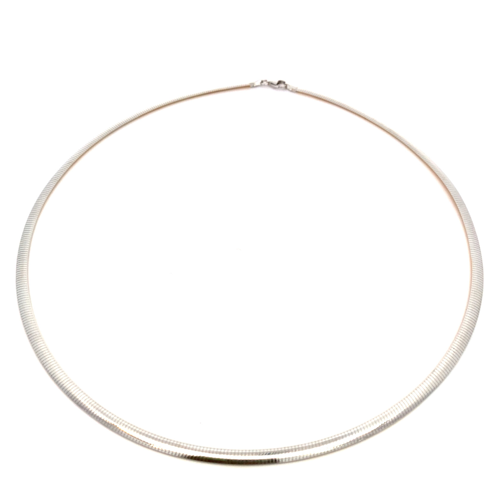 14K Two-Tone 17" Omega Necklace