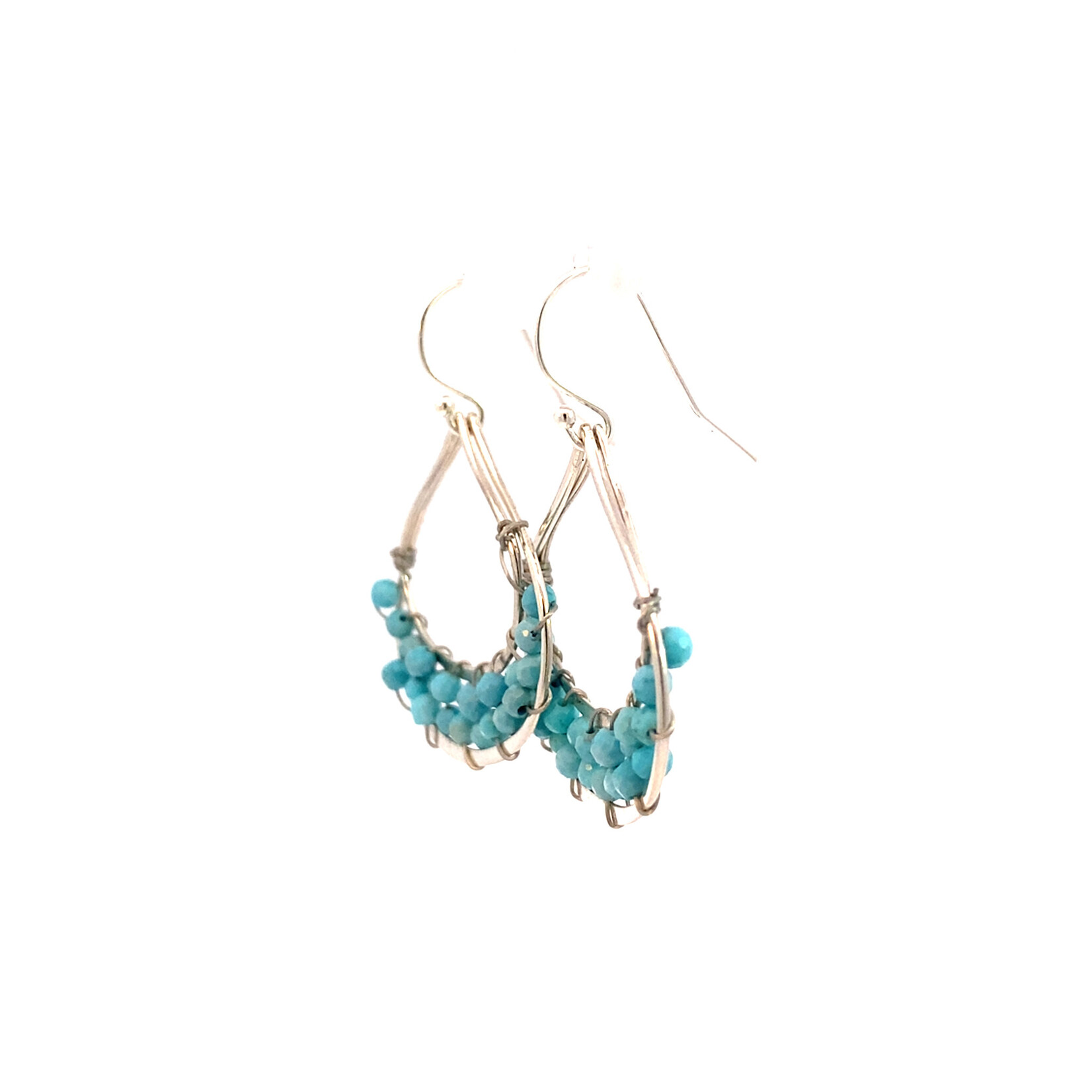 Sterling Silver Turquoise Dangles