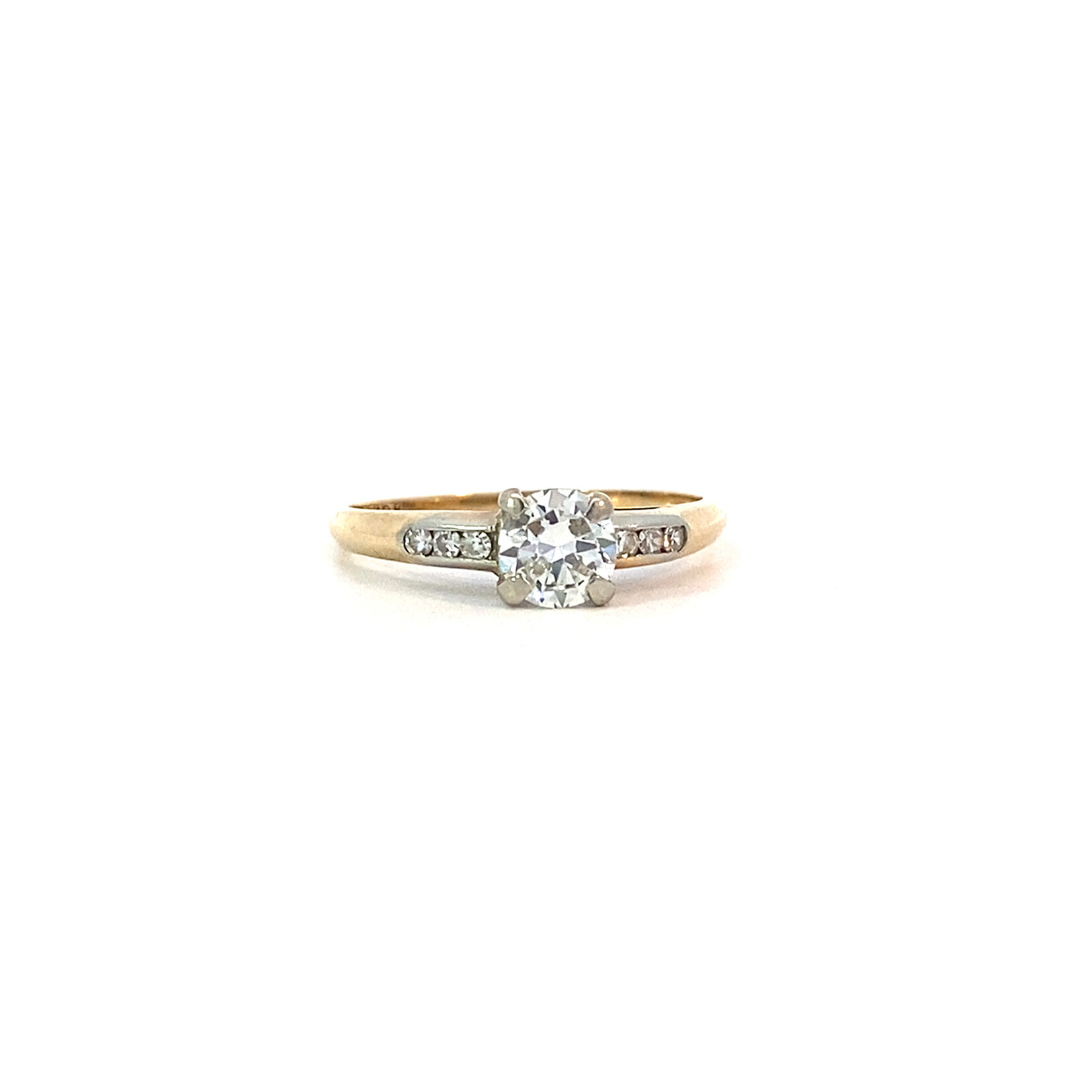 14K Yellow Gold Diamond Ring size 5.75