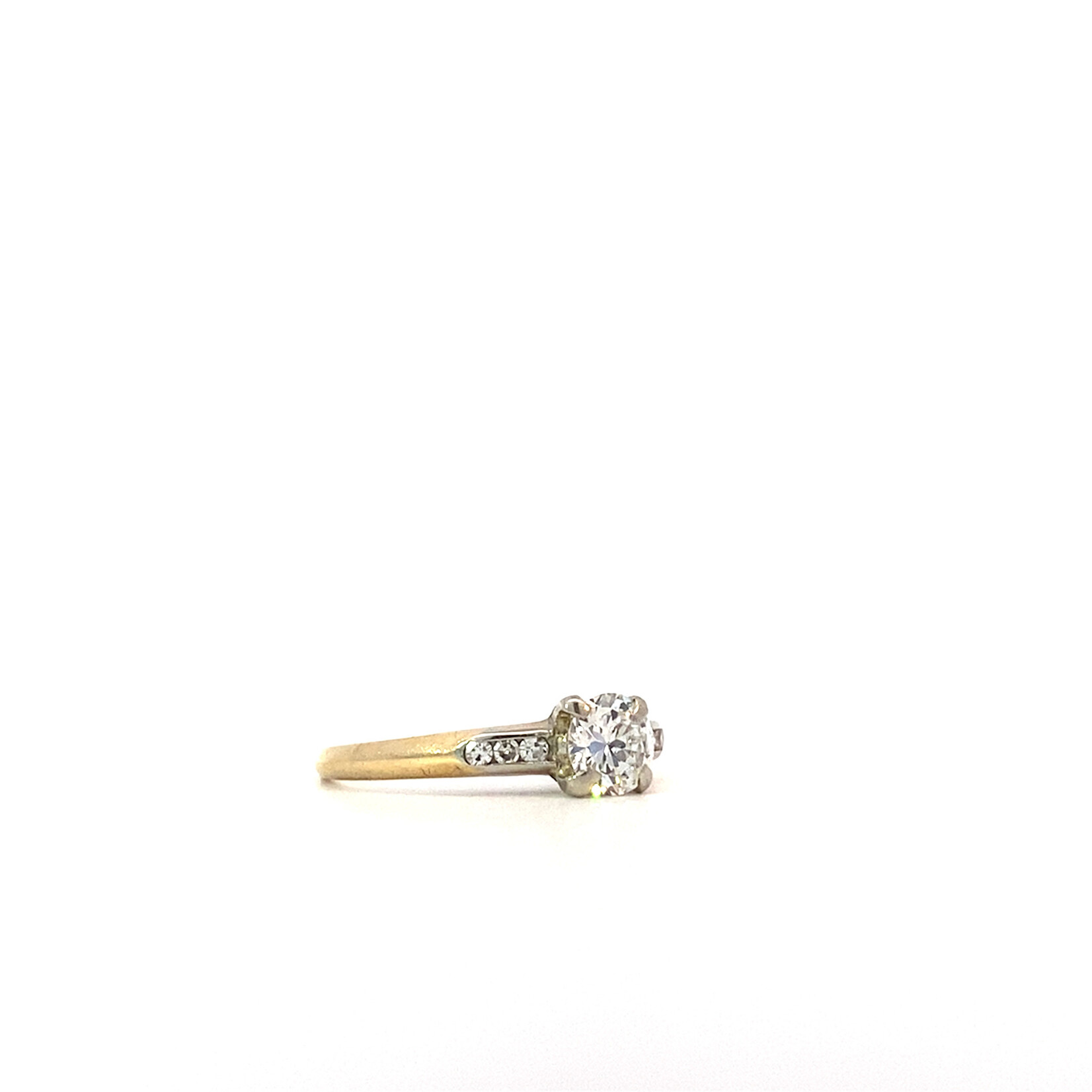 14K Yellow Gold Diamond Ring sz5.75