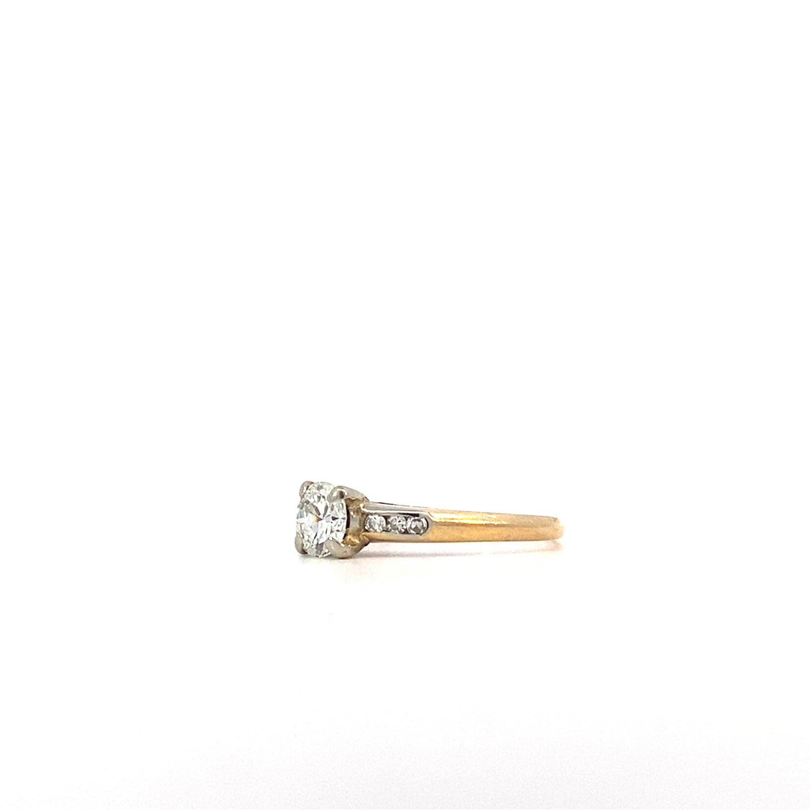 14K Yellow Gold Diamond Ring size 5.75