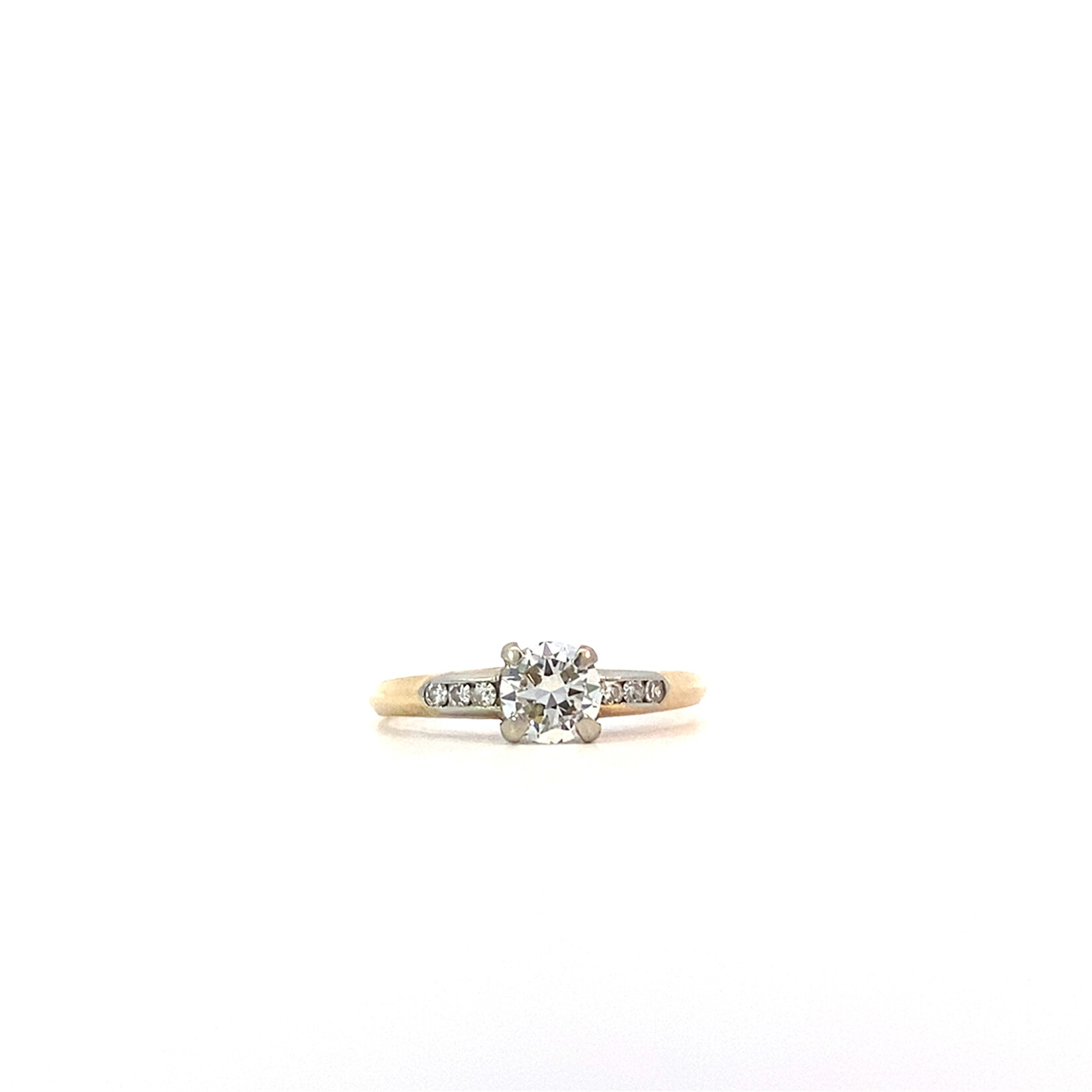 14K Yellow Gold Diamond Ring sz5.75