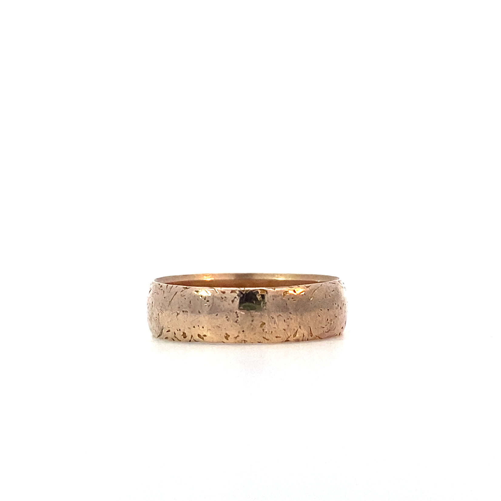 14K Rose Gold 5mm Band sz6.25