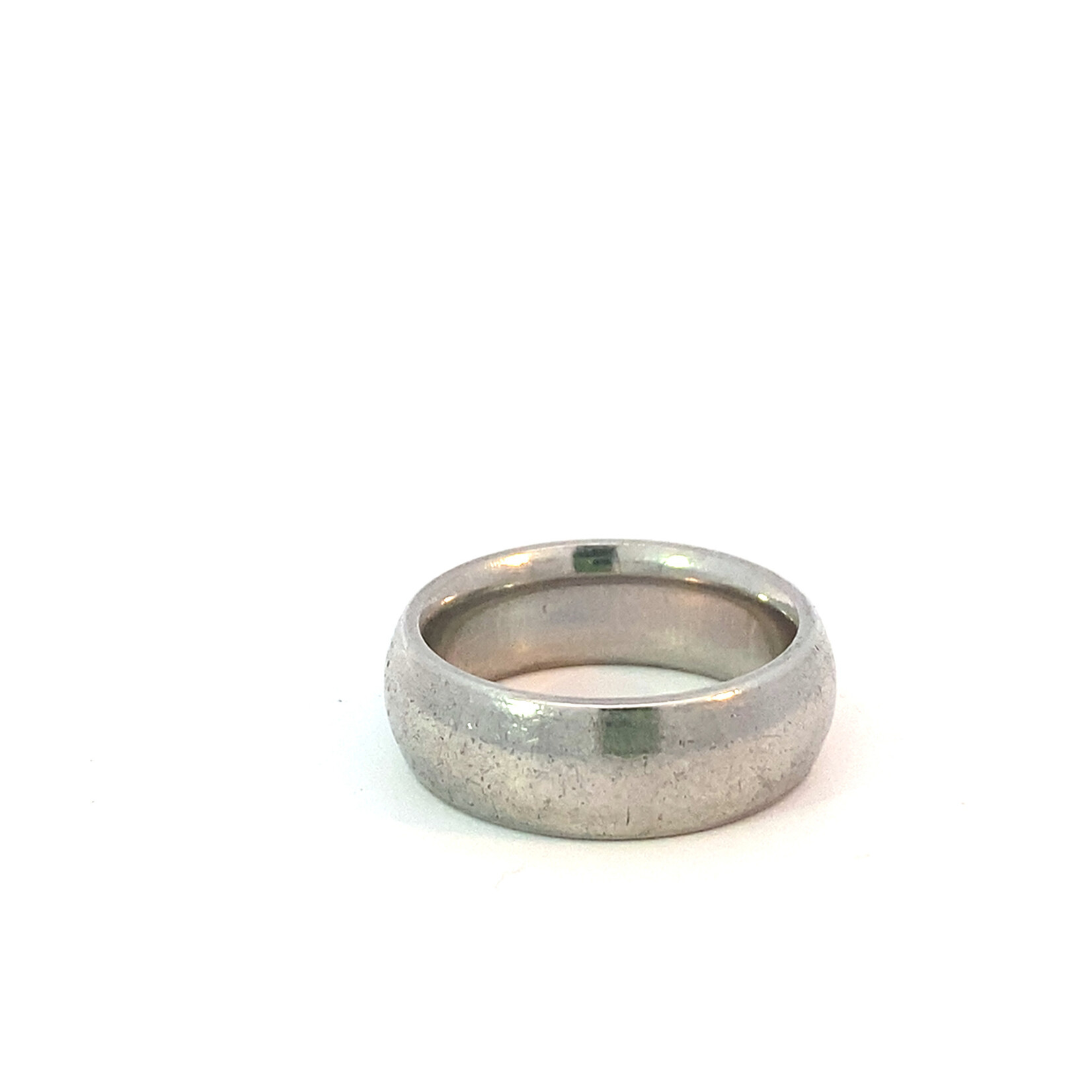 6mm Platinum Comfort fit ring size 4.25