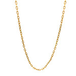 18K Yellow Gold 20" Oval Link Chain