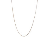 18K White Gold 16" Cable Chain