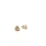 Sterling Silver Heart Studs