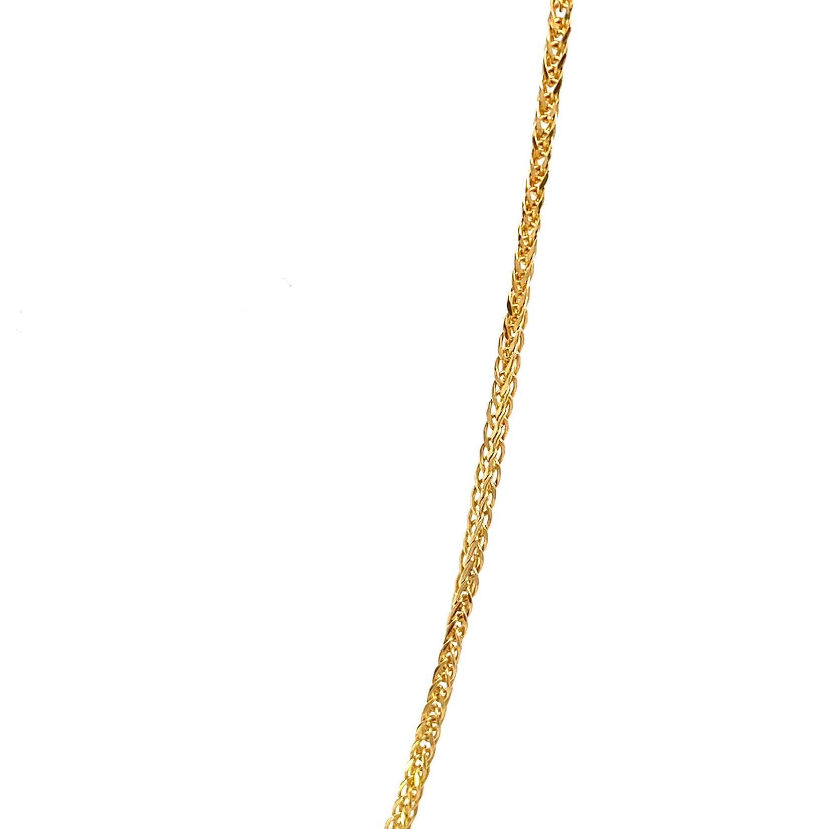 14K Yellow Gold 16" Wheat Chain