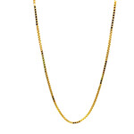 14K Yellow Gold 20" 1.5mm Box Chain
