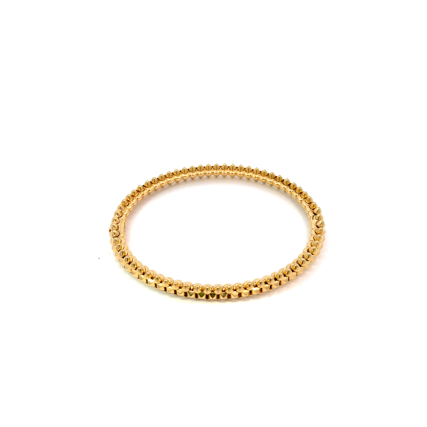 18K Yellow Gold Clash de Cartier bracelet sz7.25  30.70 grams