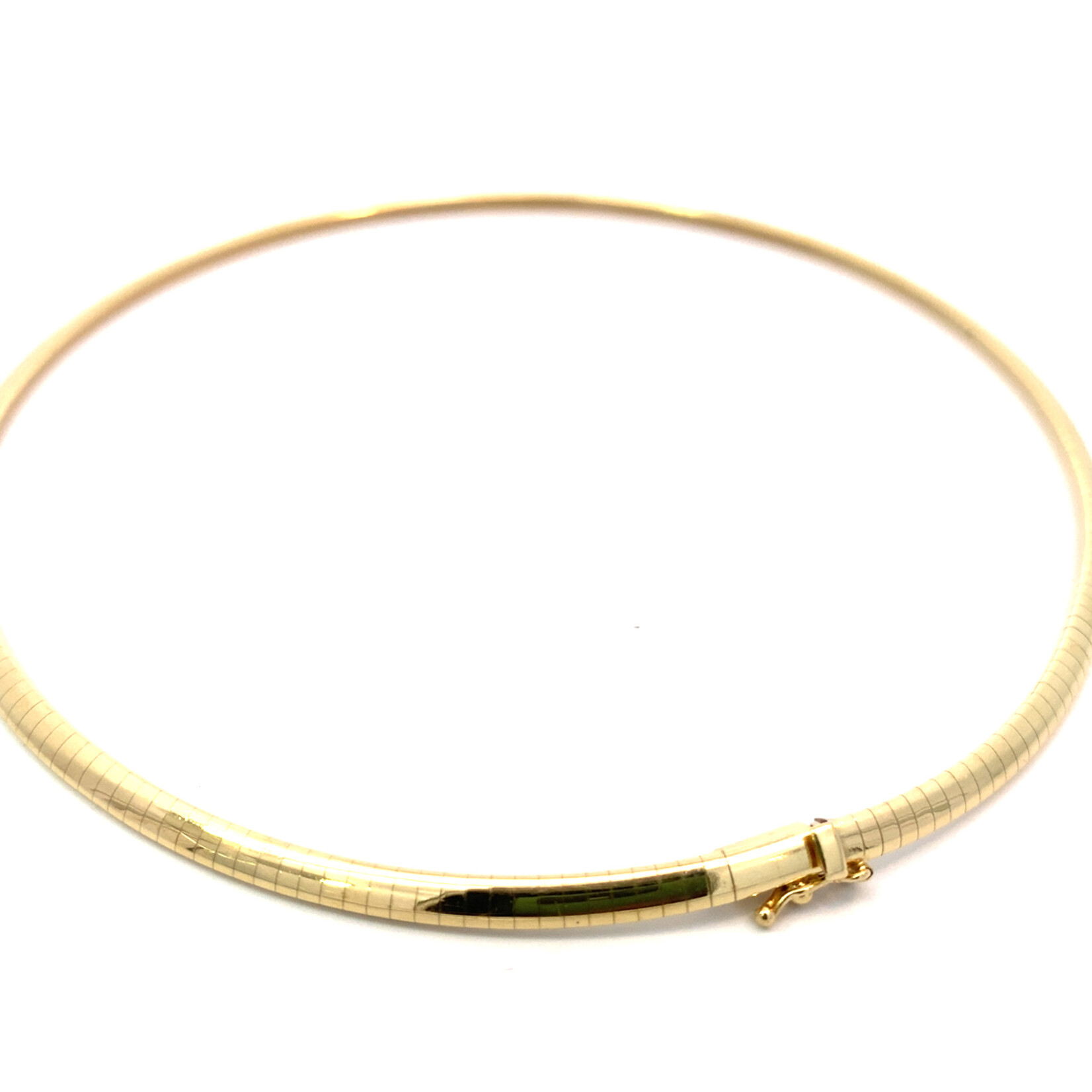 14K Yellow Gold 16" Omega Necklace