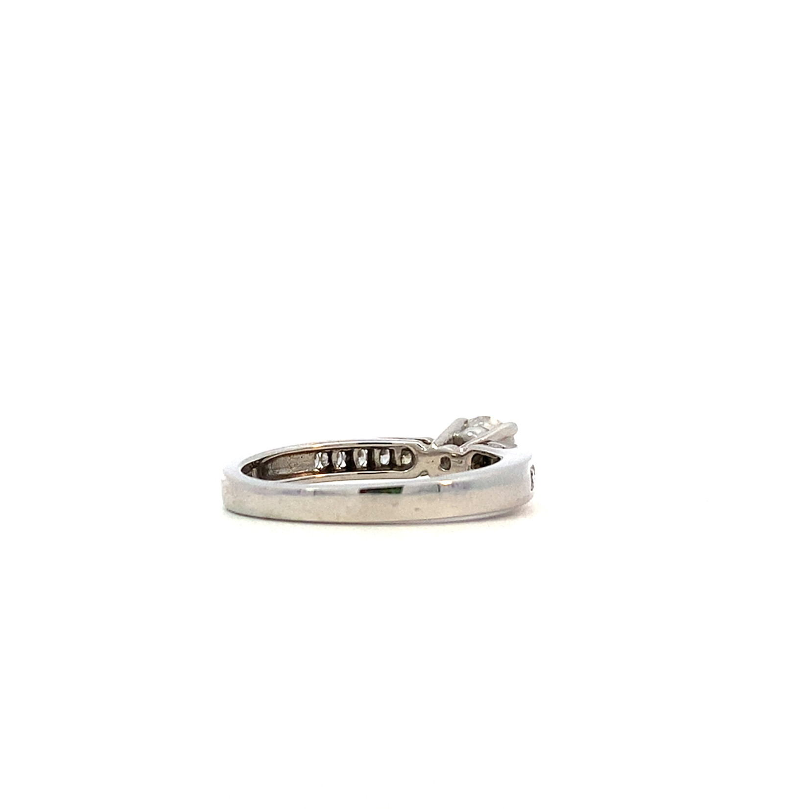 18K White Gold Diamond Ring sz5.5
