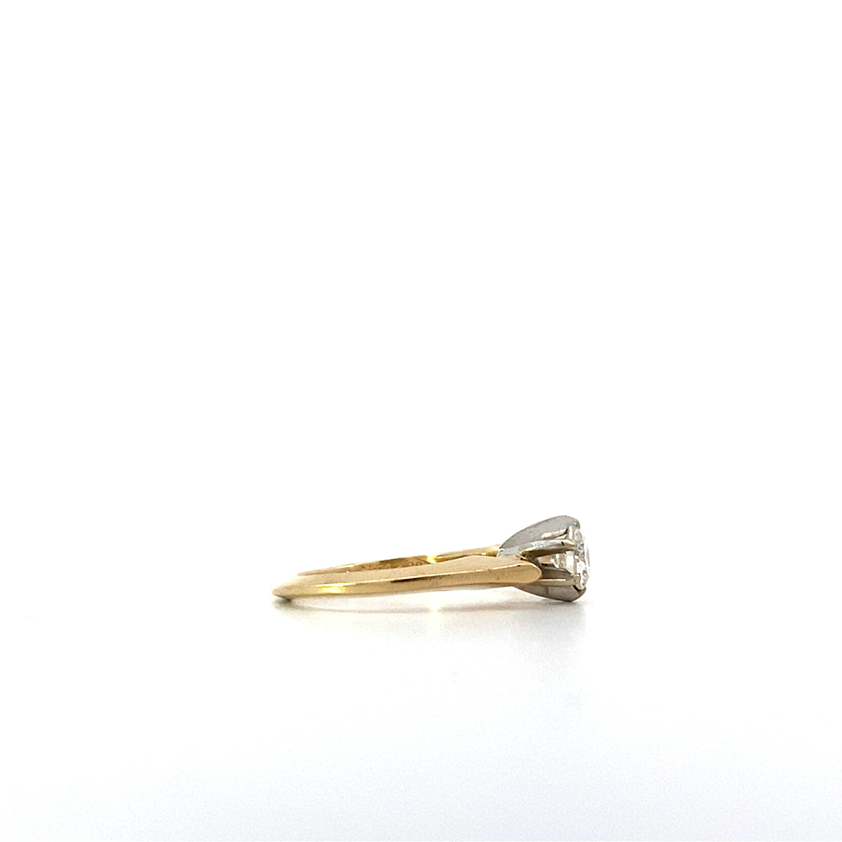 14K Yellow Gold Diamond Ring