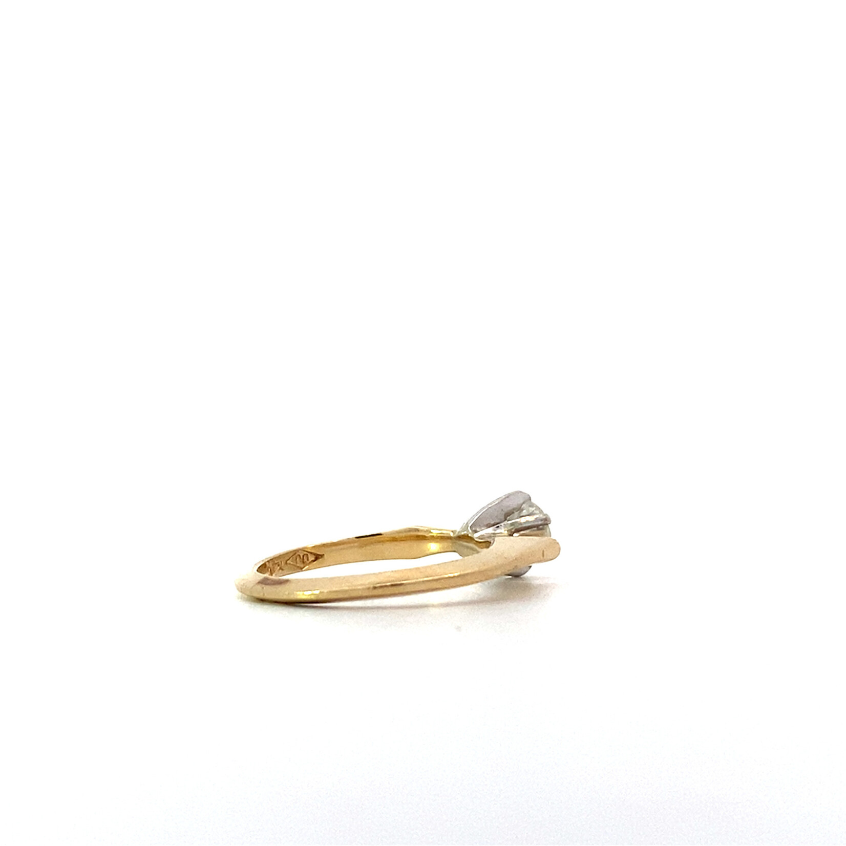 14K Yellow Gold Diamond Ring