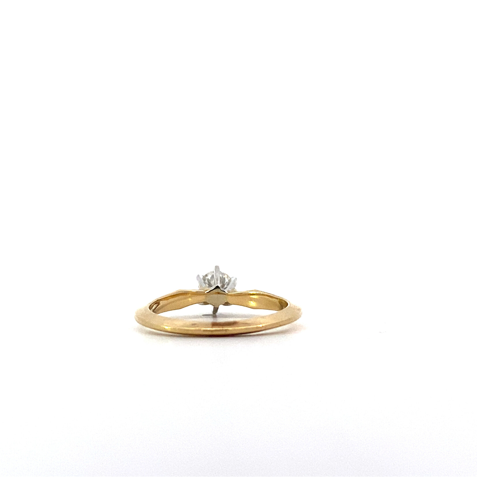 14K Yellow Gold Diamond Ring